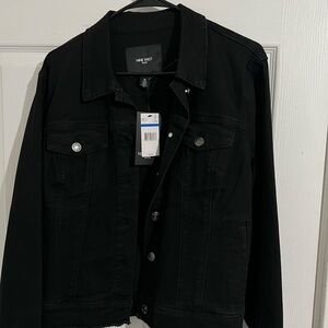 Nine West Charcoal Denim Jacket